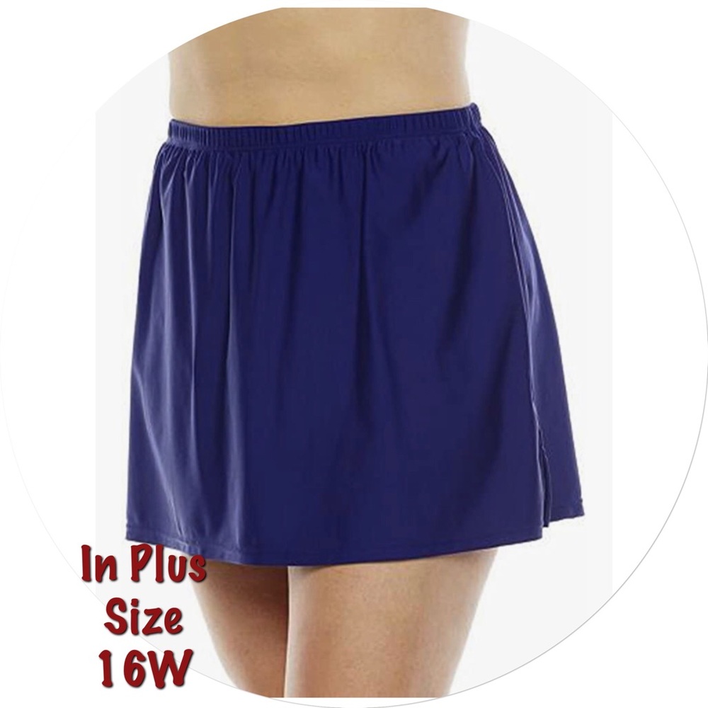 Croft & Barrow Tummy Slimmer Skirted Swim Bottom